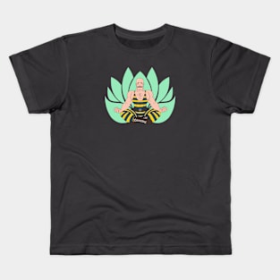 Yoga man Kids T-Shirt